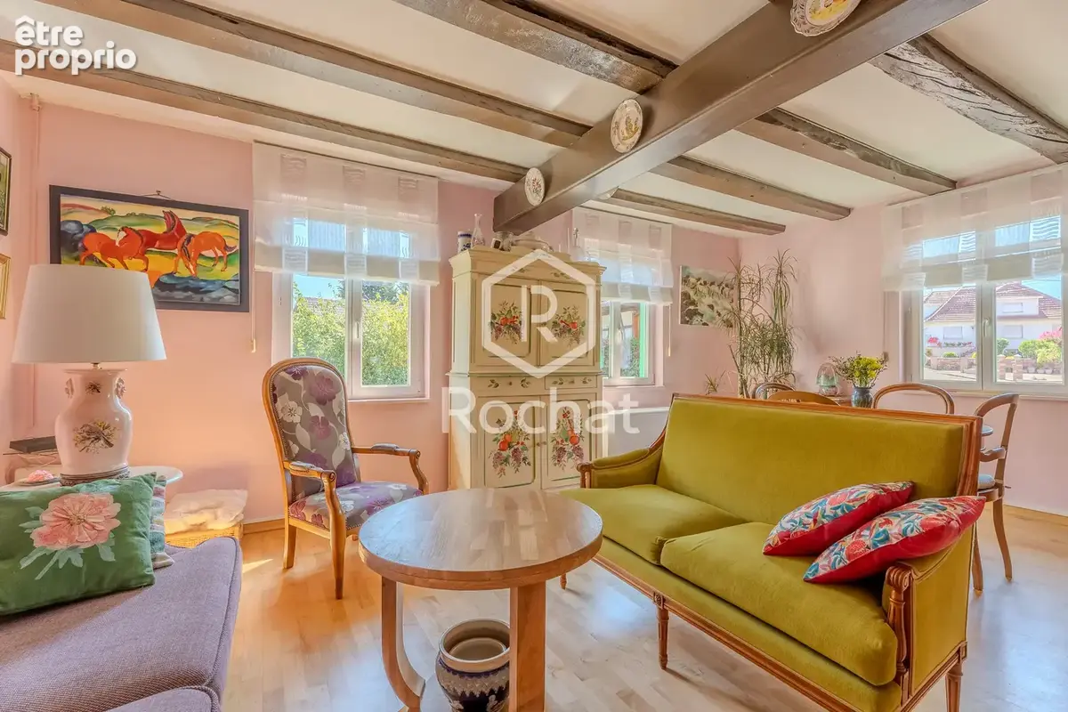 Viager occupé   authentique maison alsacienne de caractère   117,75 m2 habitables - photo 5