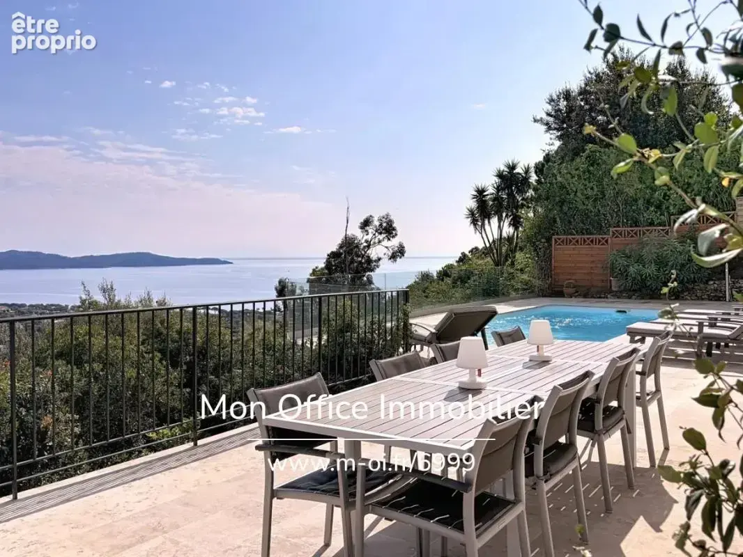 Référence : 6999-les. - propriété clé en main vue mer à cavalaire sur mer - photo 20