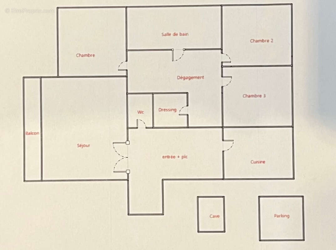 Appartement à PARIS-18E