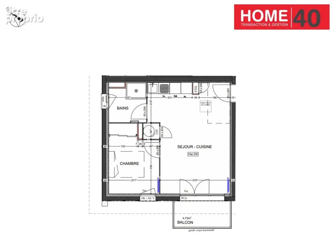 Photo Appartement à Sanguinet au prix de 166 000€