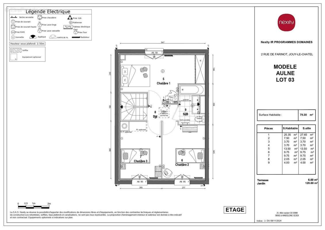 Maison à JOUY-LE-CHATEL