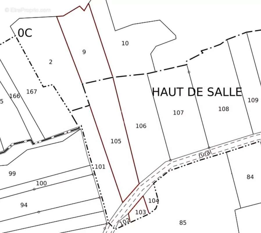 Terrain à NORROY-LES-PONT-A-MOUSSON