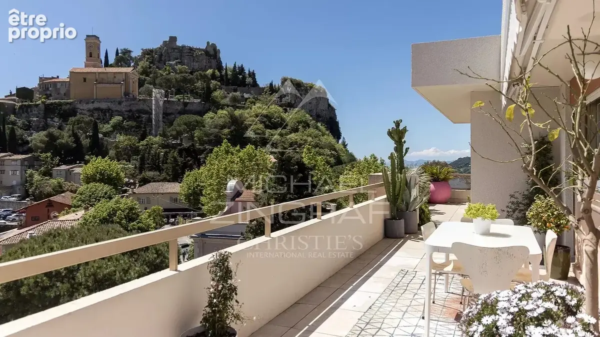 Eze - Magnifique appartement avec grande terrasse - photo 3