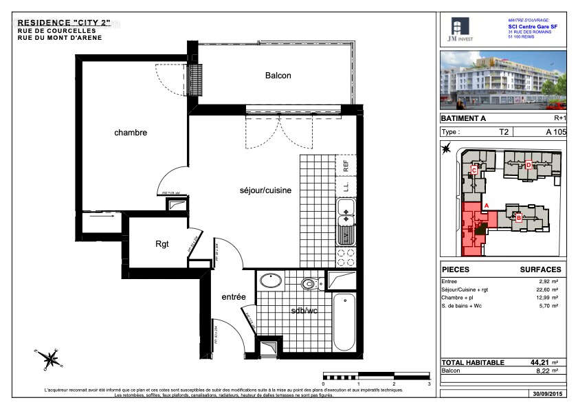 Appartement à REIMS