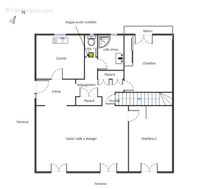 Ensemble immobilier de 190 m2 avec terrain constructible - photo 5