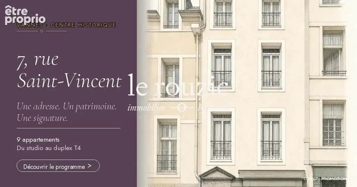 Photo Appartement à Vannes au prix de N/C