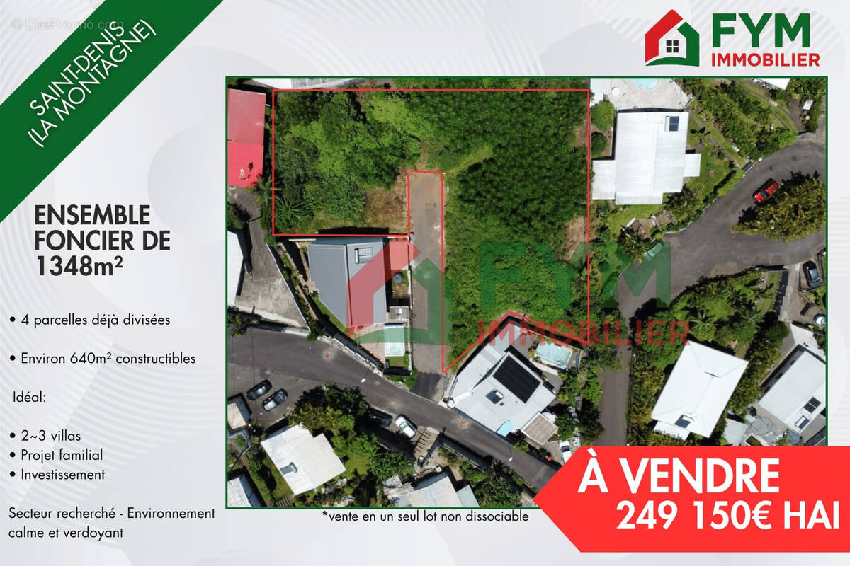 Terrain à SAINT-DENIS