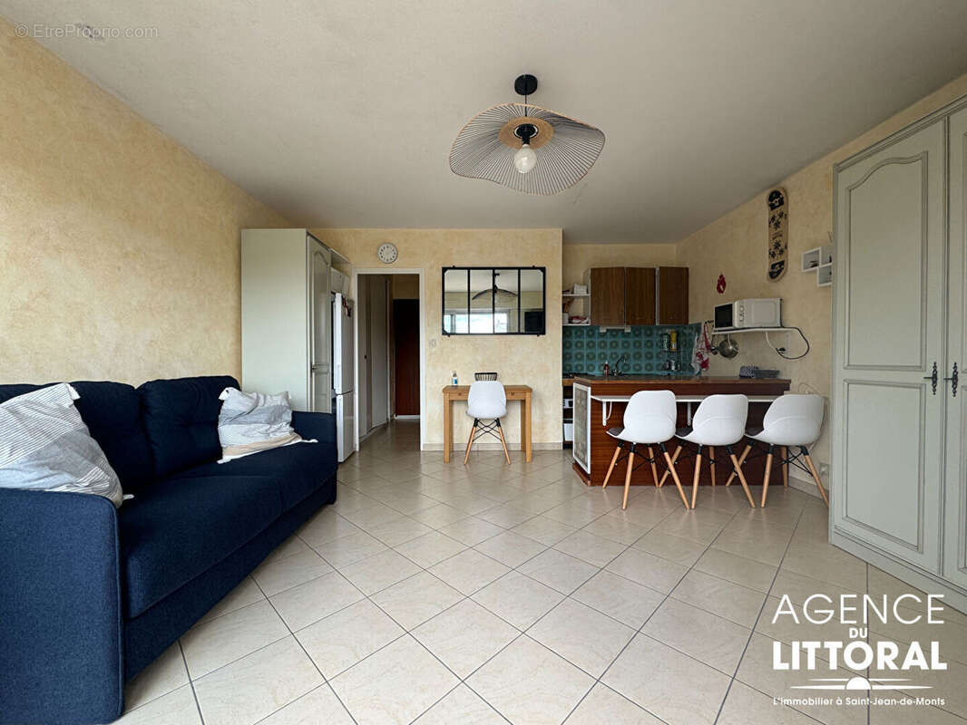 Appartement Saint Jean De Monts 1 pièce(s) 28.51 m2 - photo 5