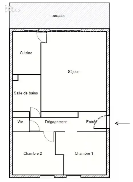 Appartement t3 , terrasse,parking et cave - photo 18