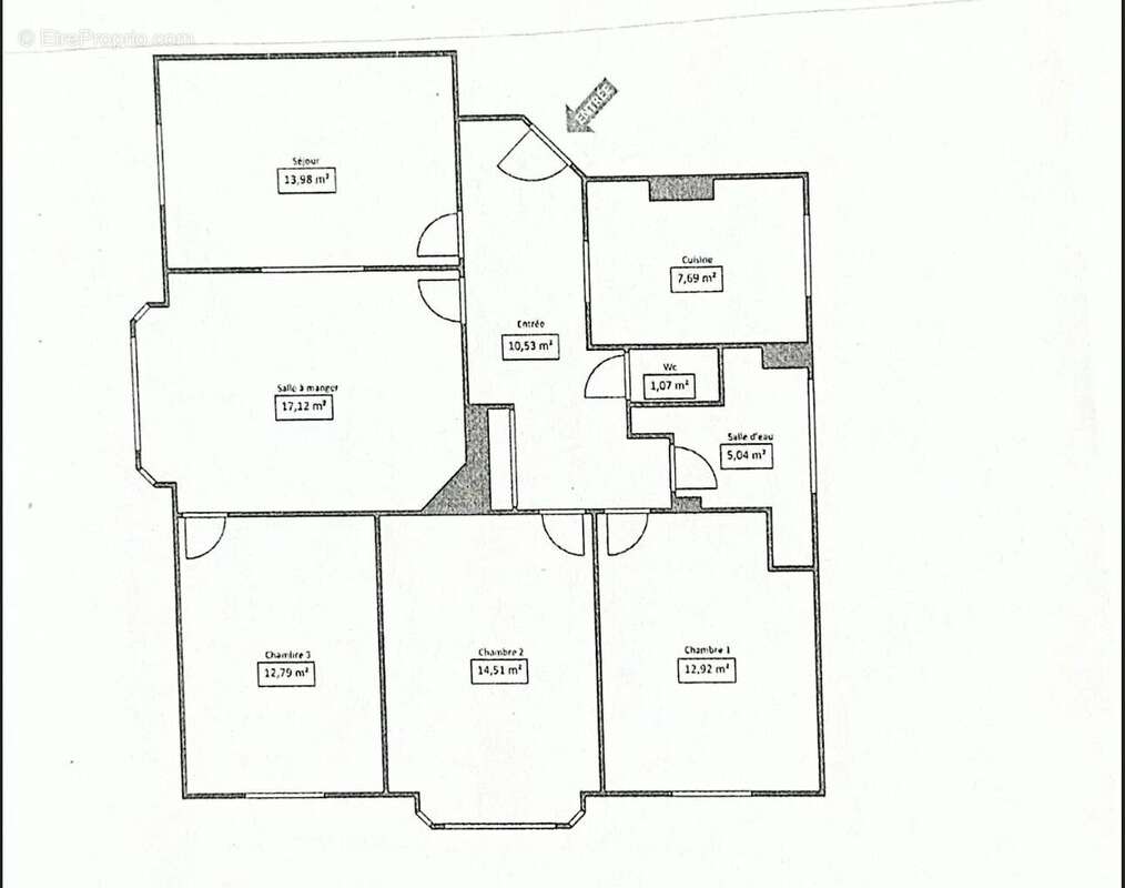 Appartement à PARIS-17E