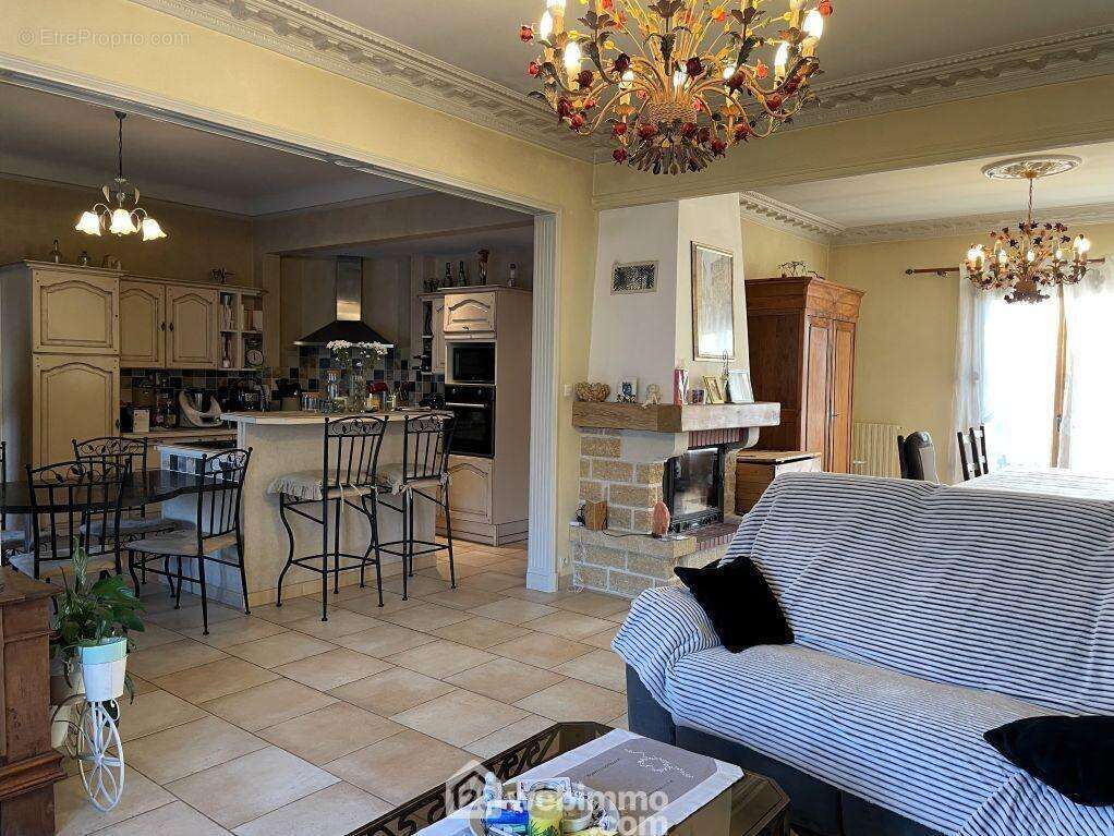 Ouverte sur la pièce de vie traversante : - Maison à RICHELIEU