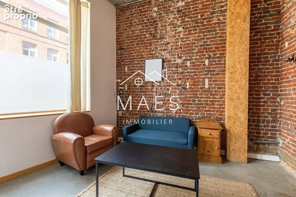Appartement type Loft - Terrasse - 2 chambres - Lille - photo 2