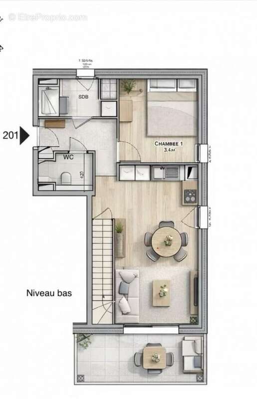 Photo 4 - Appartement à LES ROUSSES