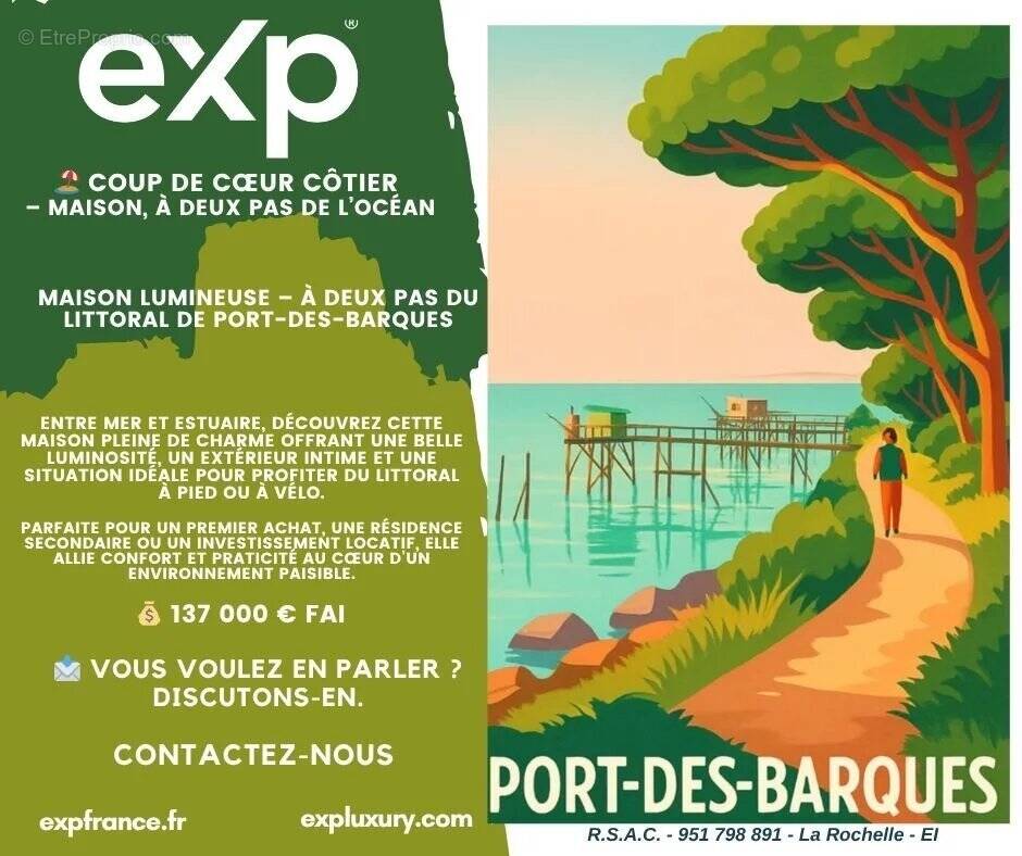 Maison à PORT-DES-BARQUES