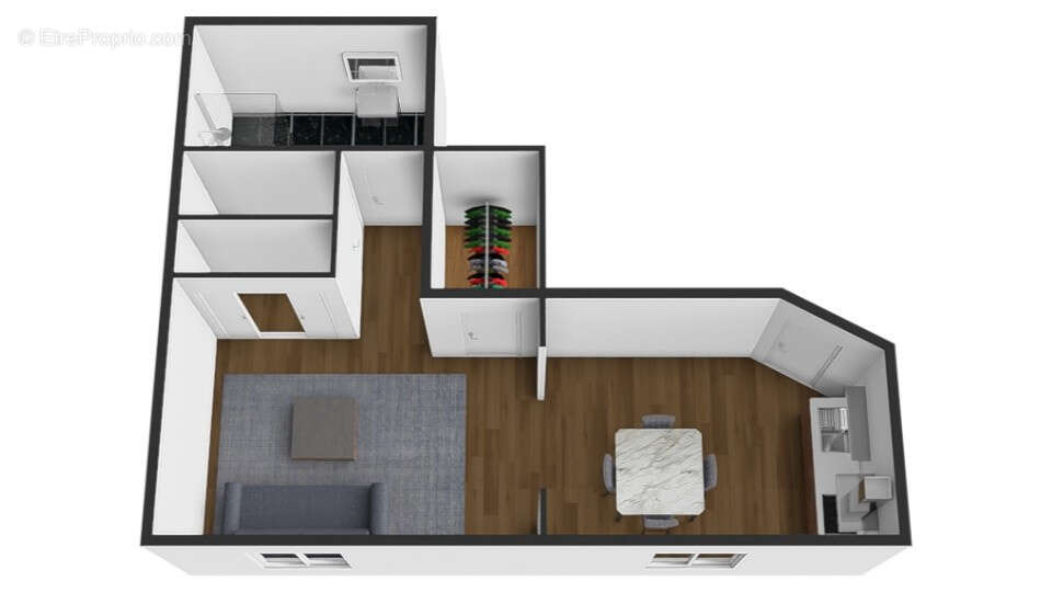 Appartement à L'ARGENTIERE-LA-BESSEE