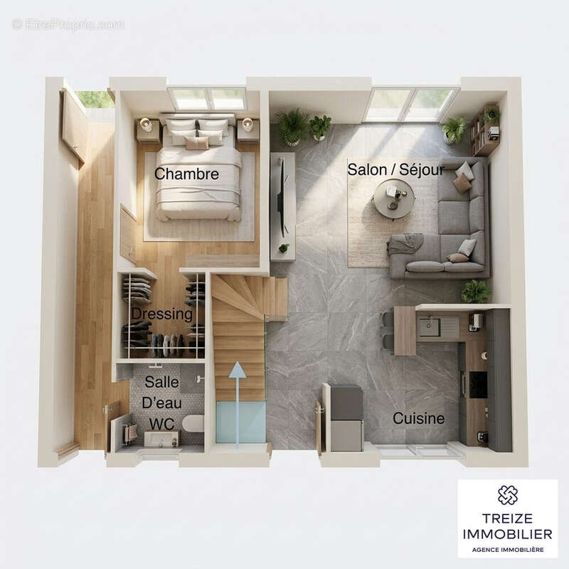 Maison à LE TOUR-DU-PARC