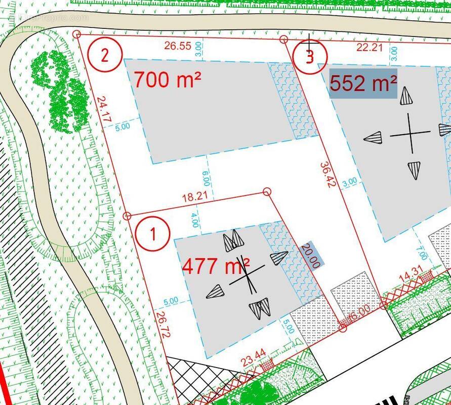 Terrain à ESCOVILLE