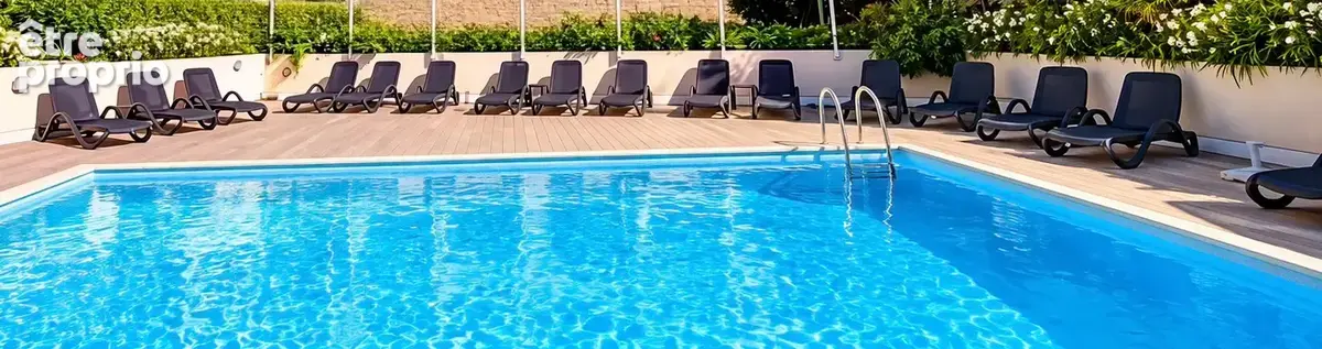Cannes proche banane rare  ! t2 28 m2 refait à neuf étage élevé piscine gardien - photo 2