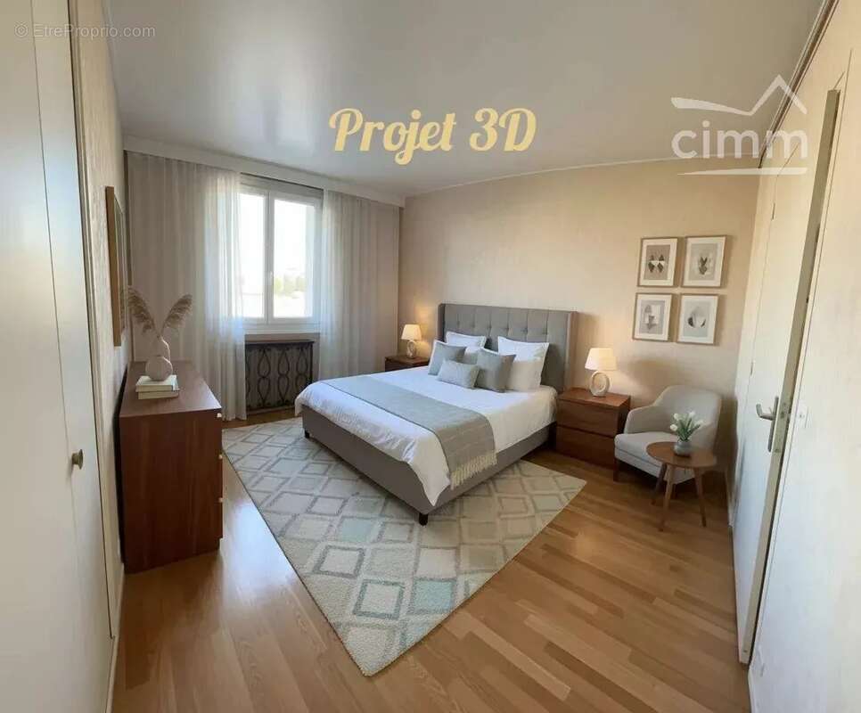- t3 - 70 m² - proche montchat - - photo 5