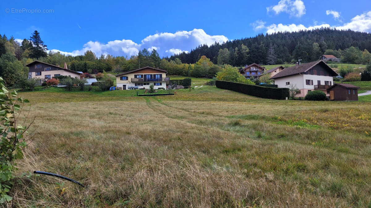 Terrain à XONRUPT-LONGEMER