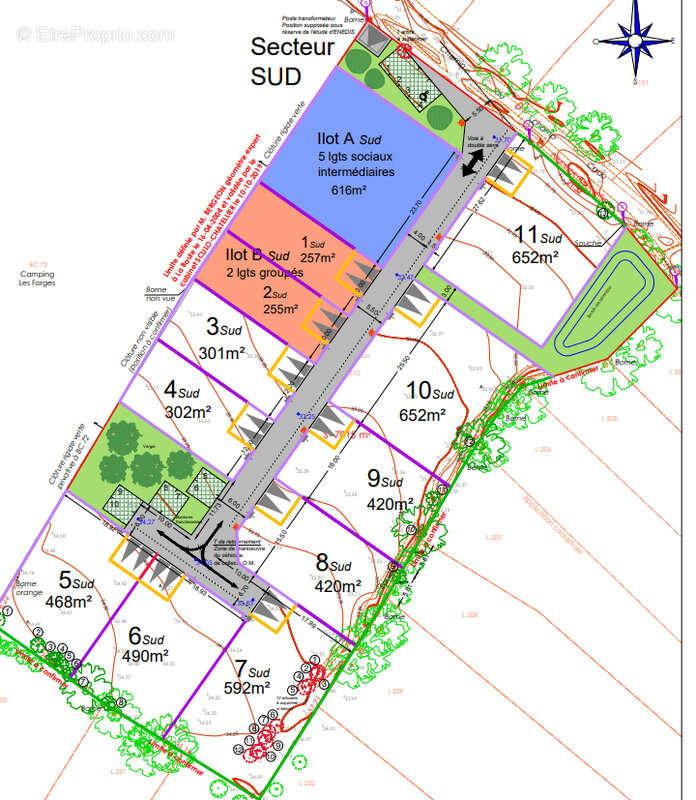 Terrain à PORNICHET