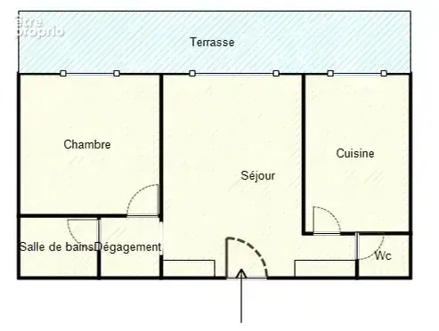 Cannes – boulevard carnot  étage élevé, terrasse & garage en sus - photo 15