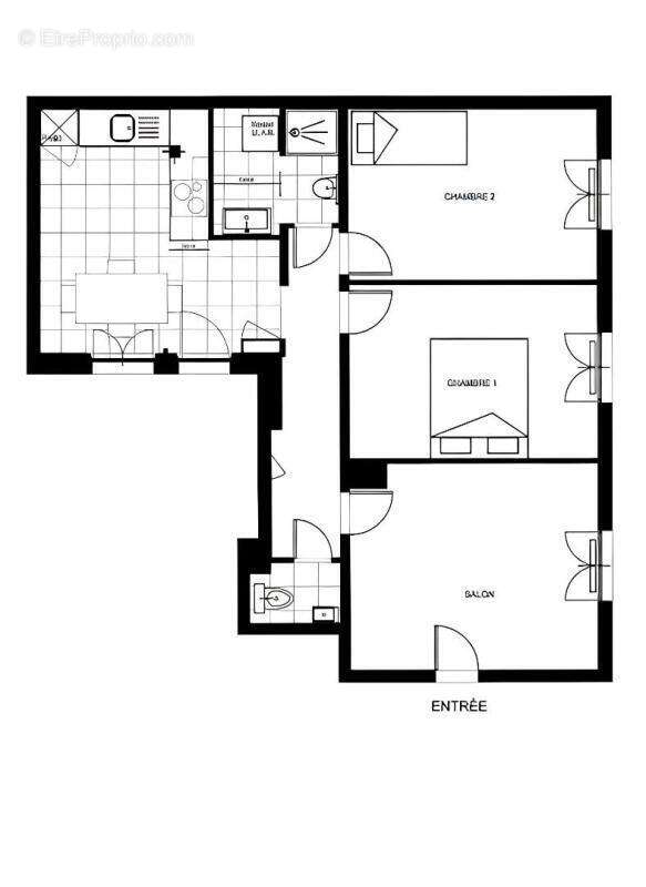 Appartement à BOULOGNE-BILLANCOURT