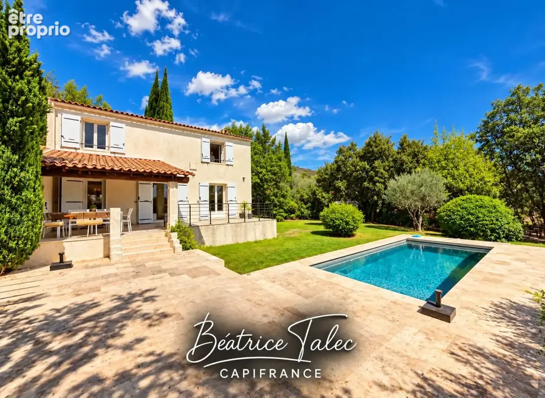 Maison 4 pièces, piscine, vue sur les vignes, Puyloubier, Provence, Montagne Sainte-Victoire, Bouches-du-Rhône - photo 2