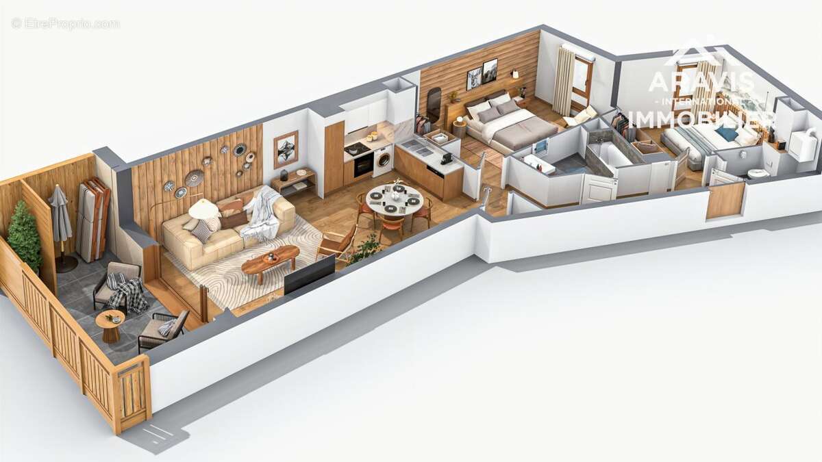 Appartement à SAINT-JEAN-DE-SIXT