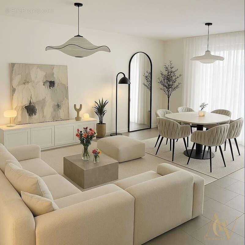 4 Pièces terrasse 50 m² Roquebrune Cap Martin 2 - Appartement à ROQUEBRUNE-CAP-MARTIN