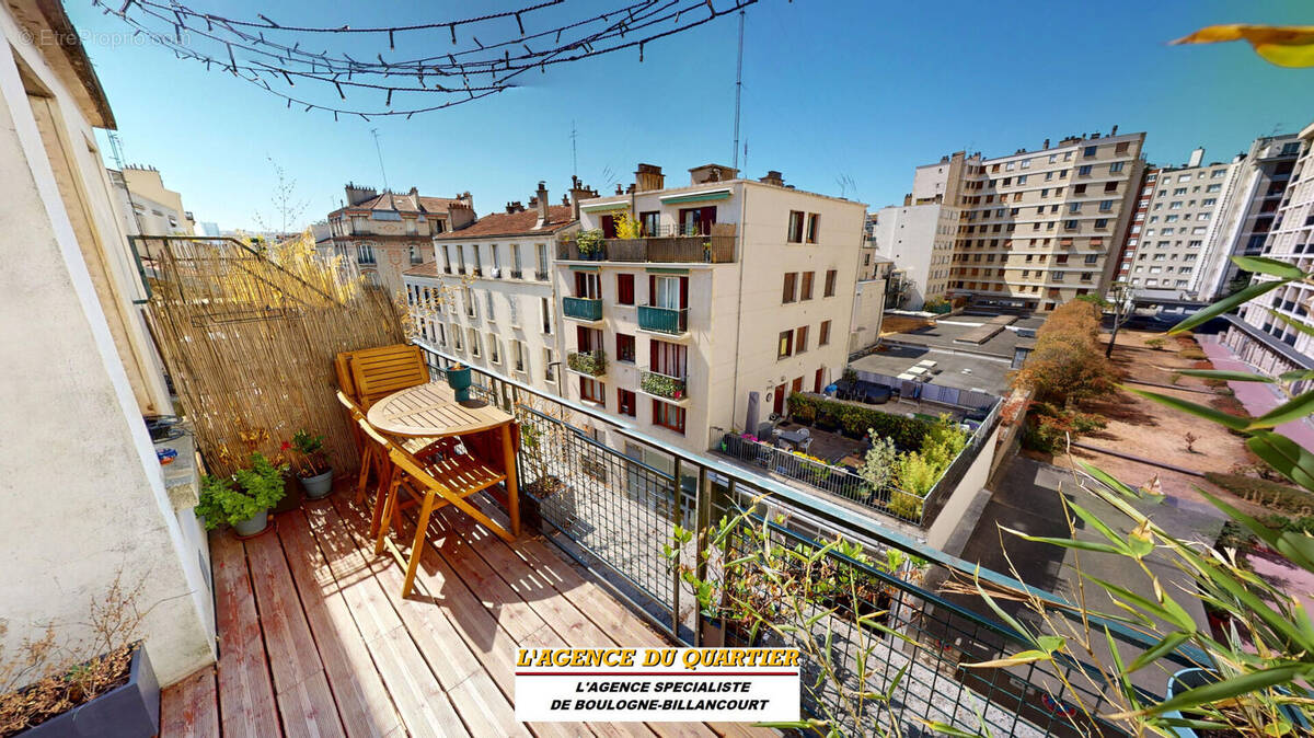 Appartement à BOULOGNE-BILLANCOURT