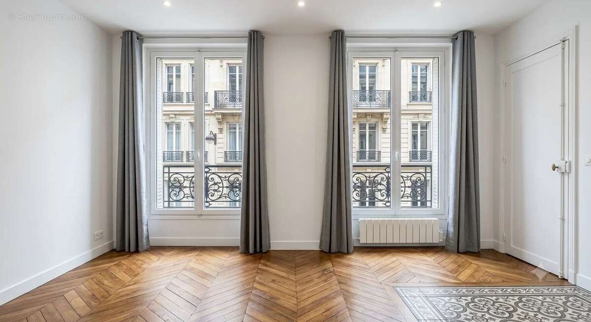 Paris 17e - Épinettes - Charmant 2 pièces lumineux 41 m² - Immeuble ancien - photo 5