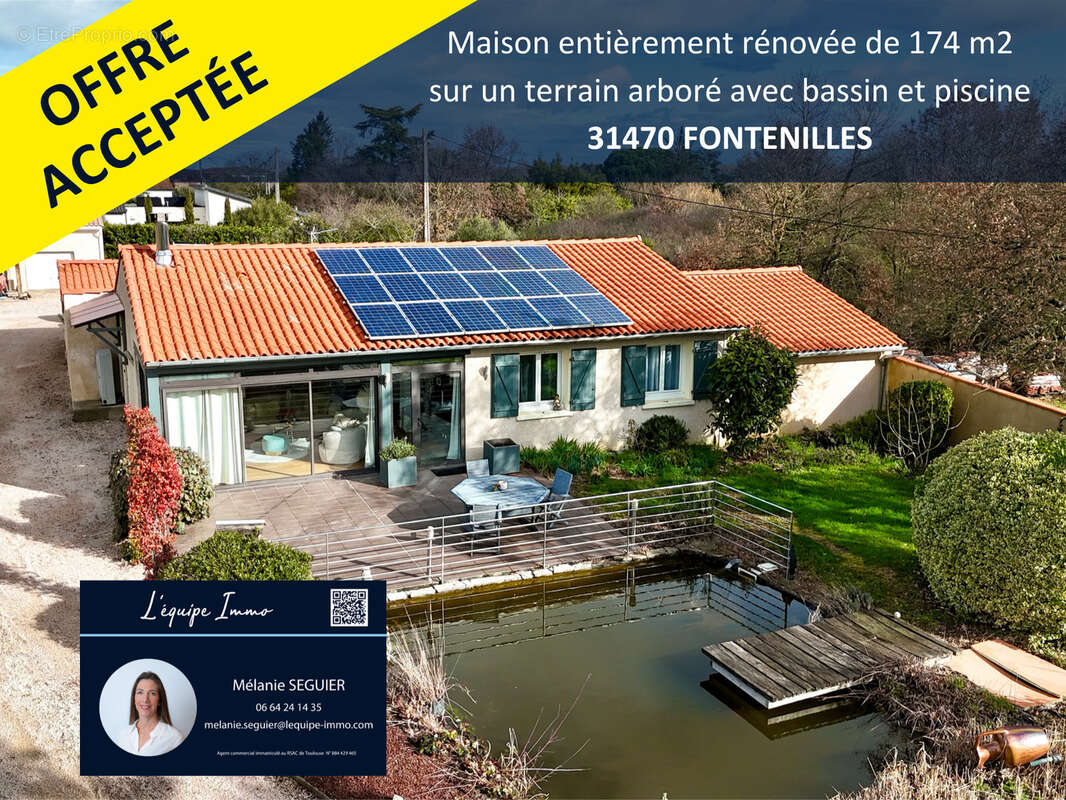 Maison à FONTENILLES