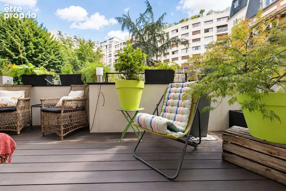 RARE PASSY-RANELAGH : Bel appartement avec terrasse de 23 m², rénové 3 chambres en suite avec chacune leur salle d'eau-wc - photo 2