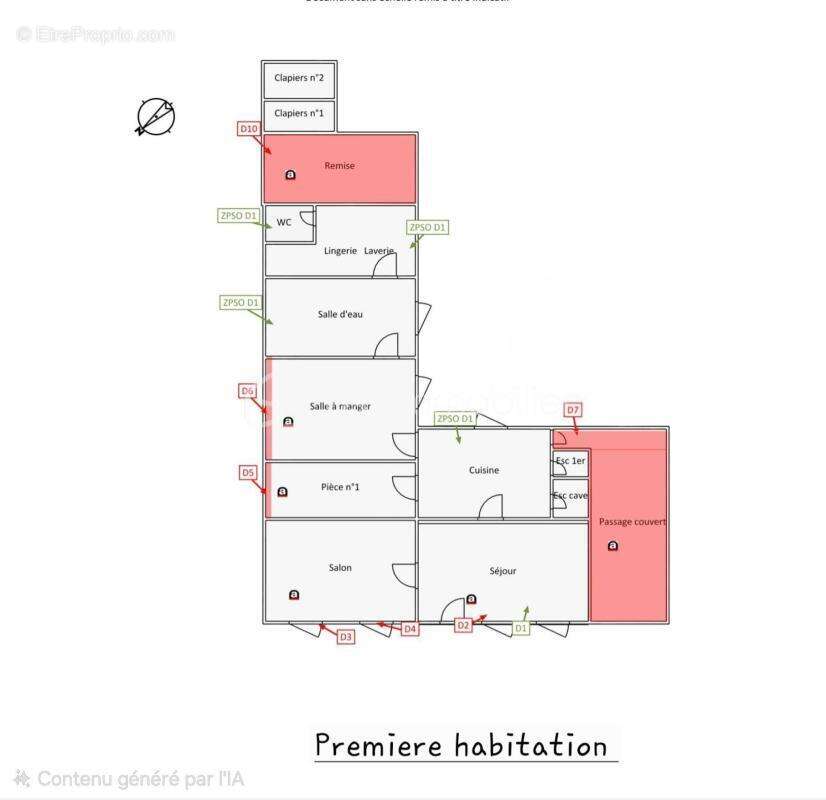 Maison à MAILLY-MAILLET