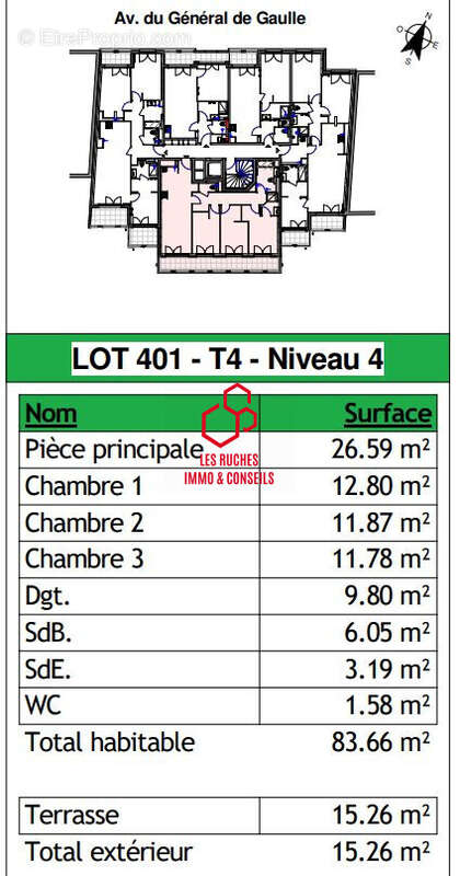 Appartement à CHAMPIGNY-SUR-MARNE