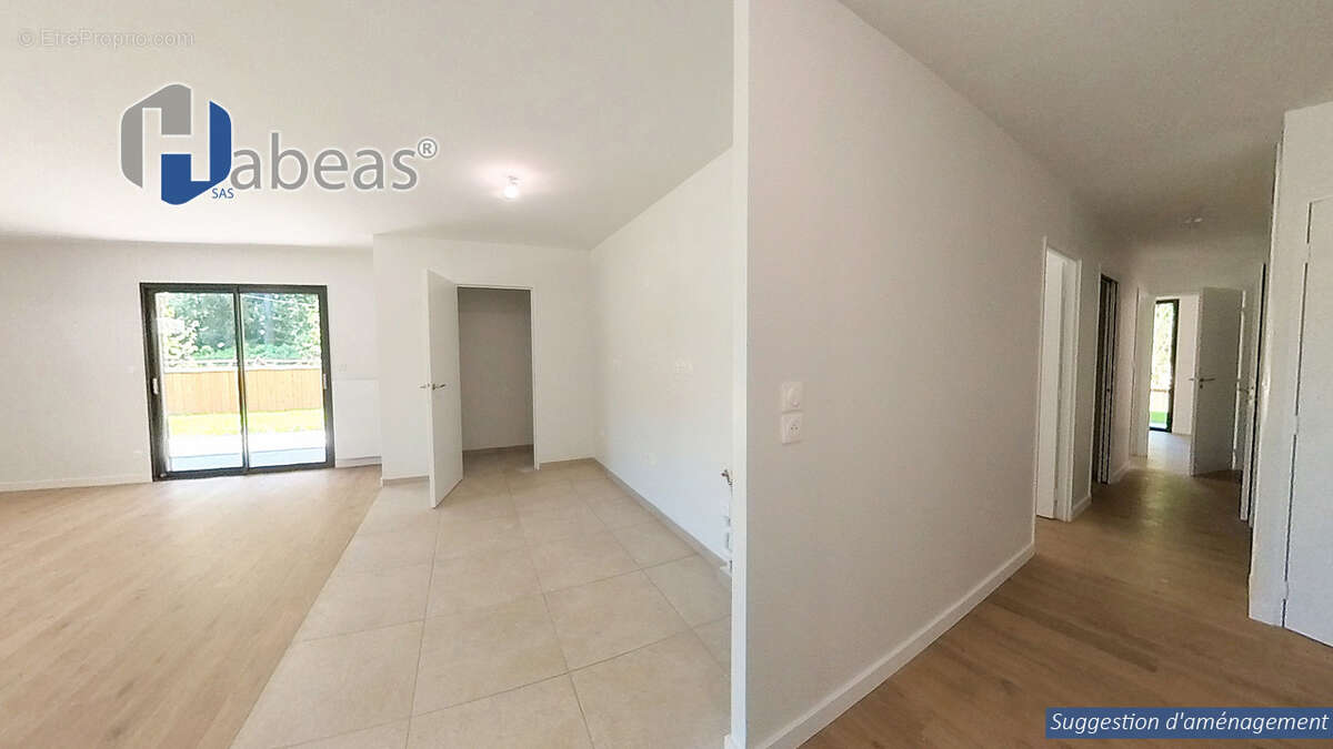 Appartement 4 pièces avec terrasse de 59m² et jardin de 272m² - photo 7