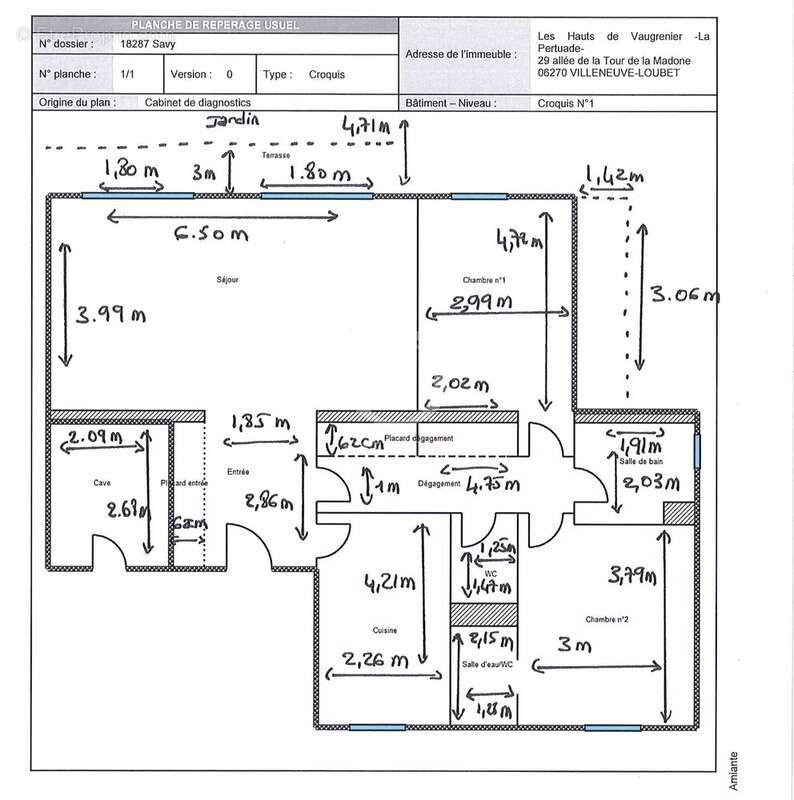 Appartement à VILLENEUVE-LOUBET