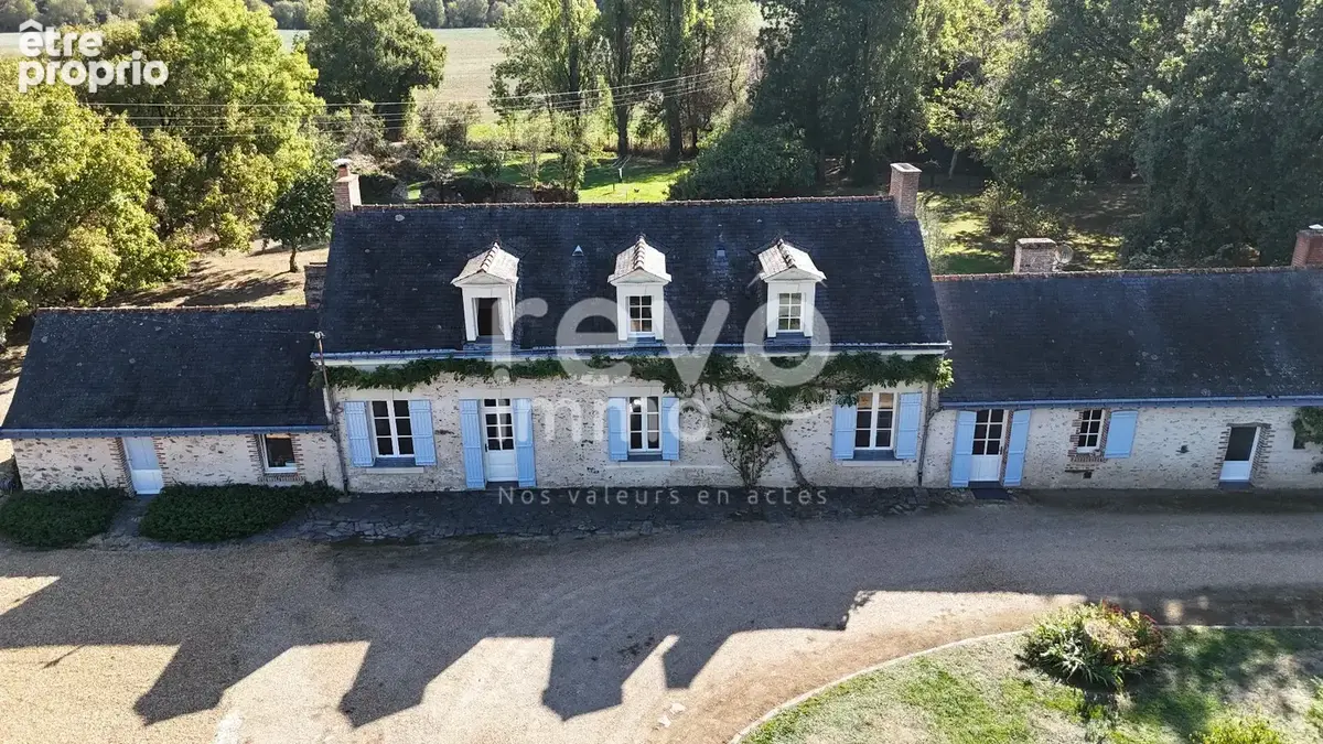 Coup de cur  superbe longère à mozé-sur-louet - photo 2