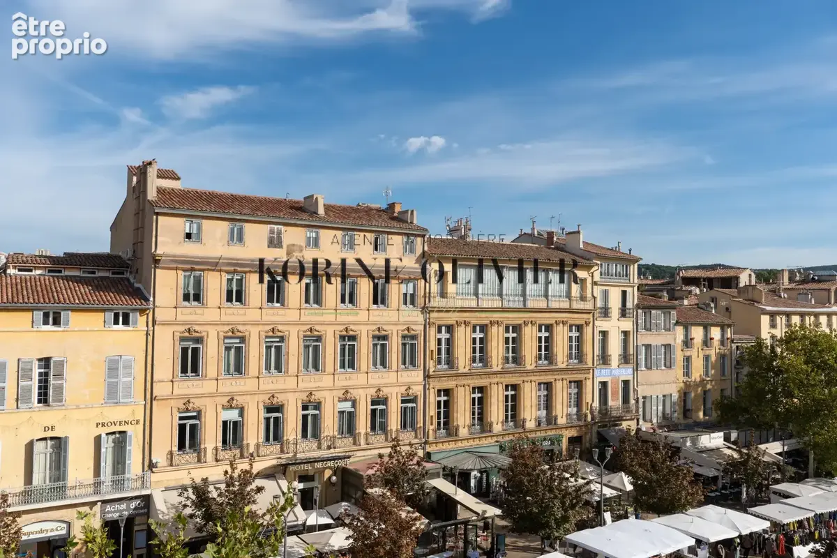 Aix-en-Provence « Cours Mirabeau » : Appartement de type 3/4 de 71 m2 en dernier étage - photo 14