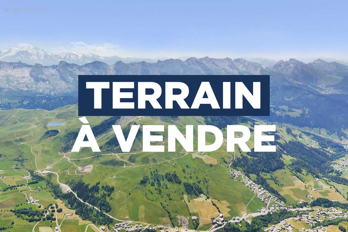 Terrain à LE GRAND-BORNAND