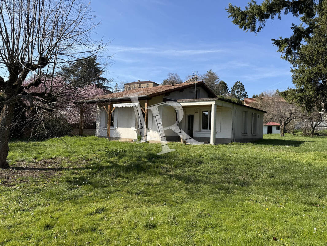 jardin aspect Sud - Maison à ESPALY-SAINT-MARCEL