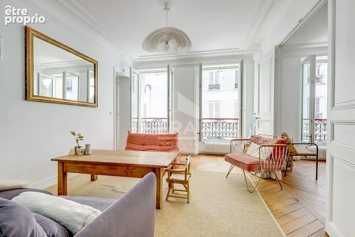 Appartement 65m² à paris 17e arrondissement - photo 2