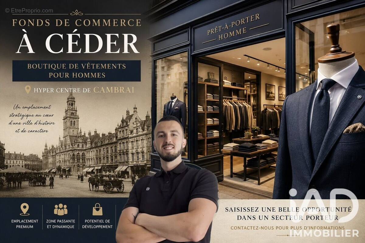 Photo 1 - Commerce à CAMBRAI