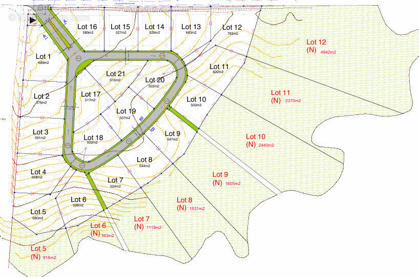 Terrain à PETIT-BOURG