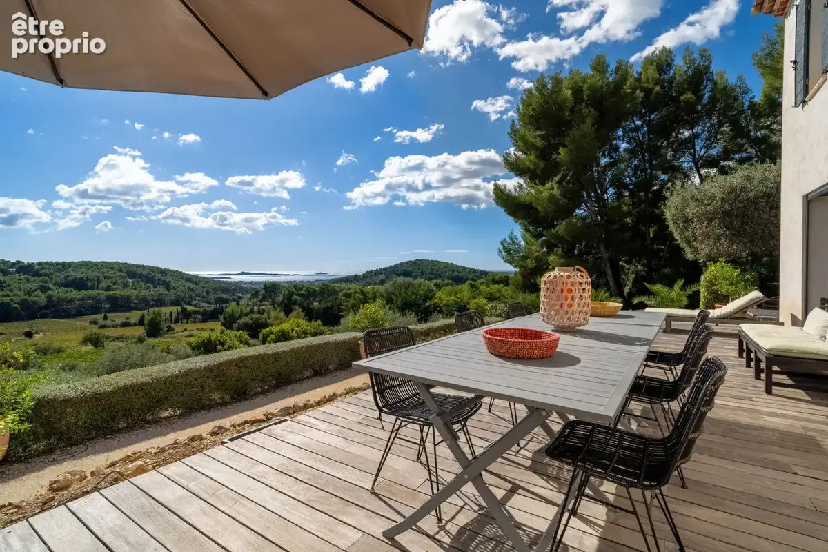 Ollioules - Villa T6 vue mer avec piscine - photo 6