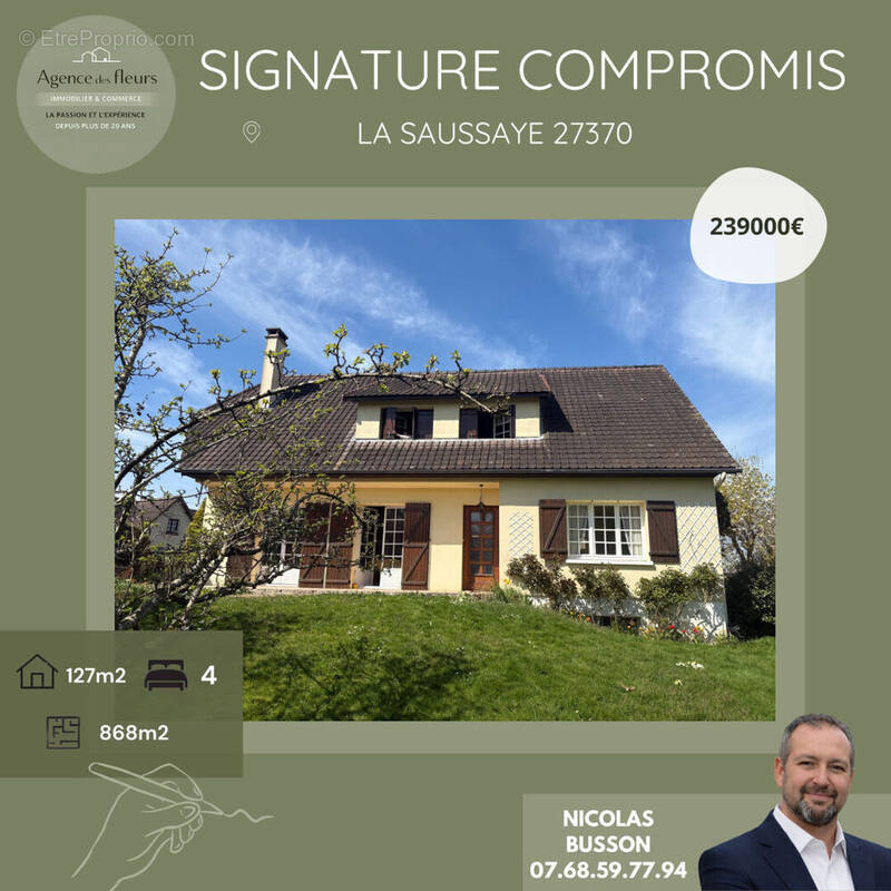 Maison à LA SAUSSAYE