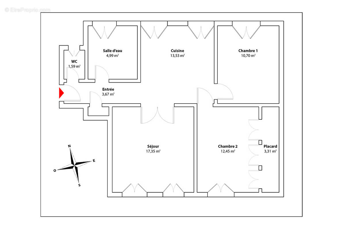 Appartement à SAINT-DENIS