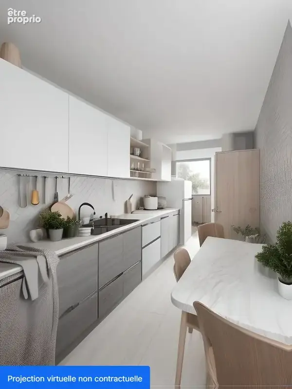 Appartement 64 m2 - 3 pieces - 2 chambres - photo 5