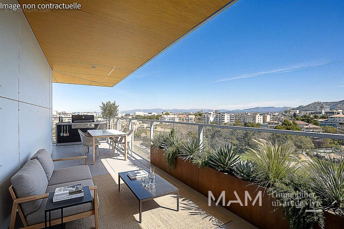 Appartement à MARSEILLE-8E